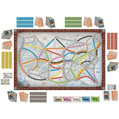 Days of Wonder  Ticket to Ride Board Game Kutu Oyunu