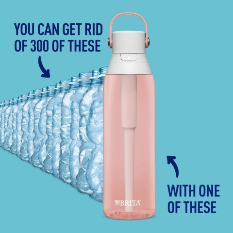 Brita Plastik Filtreli Su Artmal Su iesi (Blush) (760ml)