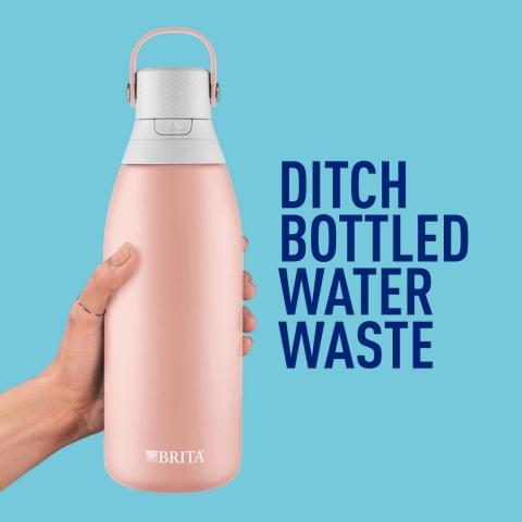 Brita Paslanmaz elik Su Artmal Su iesi (950ml)(Rose)