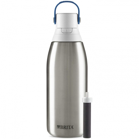 Brita Paslanmaz elik Su Artmal Su iesi (950ml)(Silver)