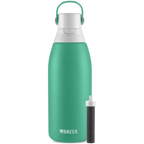 Brita Paslanmaz elik Su Artmal Su iesi (950ml)(Jade)