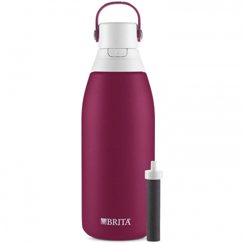 Brita Paslanmaz elik Su Artmal Su iesi (950ml)(Ruby)