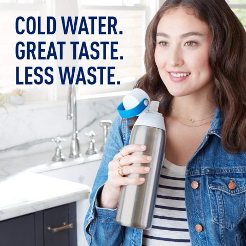 Brita Paslanmaz elik Su Artmal Su iesi (590ml)(Silver)