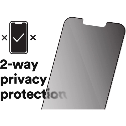BodyGuardz PRTX Privacy Cam iPhone 13 Mini Ekran Koruyucu