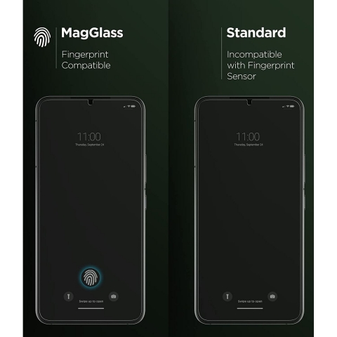 Magglas Galaxy S22 Plus Mat Temperli Cam Ekran Koruyucu
