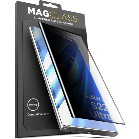 Magglas Galaxy S22 Ultra Privacy Cam Ekran Koruyucu