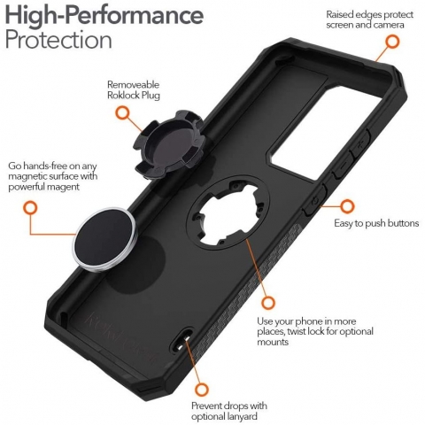 Rokform Galaxy S20 Ultra Manyetik Klf (MIL-STD-810G)