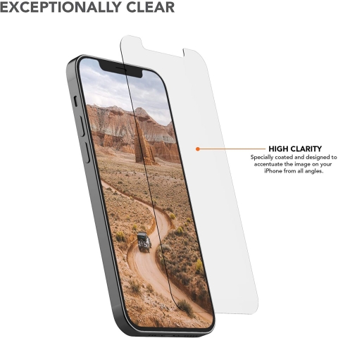 Rokform iPhone 12 Pro Max Temperli Cam Ekran Koruyucu (2 Adet)