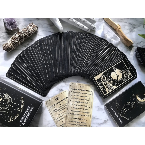 Shores Of Moon Luna Somnia Tarot Deck with Guidebook