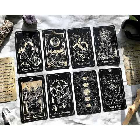 Shores Of Moon Luna Somnia Tarot Deck with Guidebook