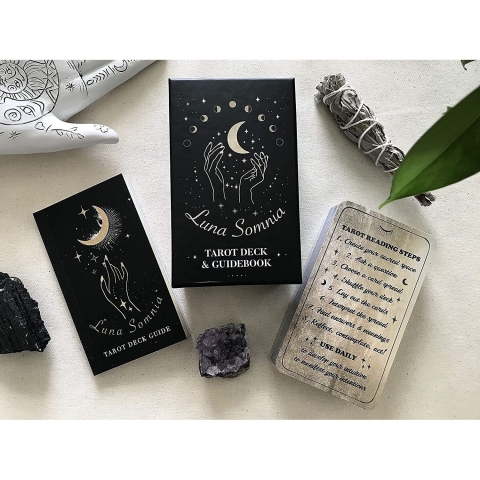 Shores Of Moon Luna Somnia Tarot Deck with Guidebook