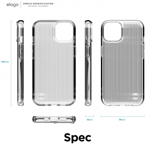 elago Urban Clear Serisi iPhone 13 Klf