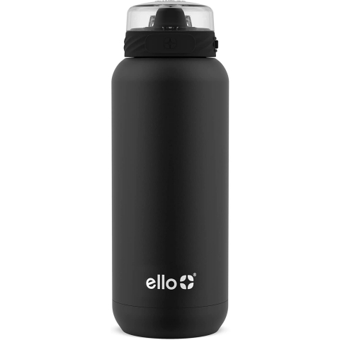 Ello Cooper Paslanmaz �elik Su �i�esi (Black) (940ml)
