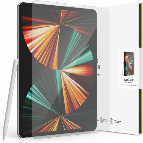 Rin gke iPad Pro Temperli Cam Ekran Koruyucu (12.9 in)