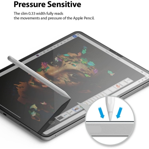 Rin gke iPad Pro Temperli Cam Ekran Koruyucu (12.9 in)