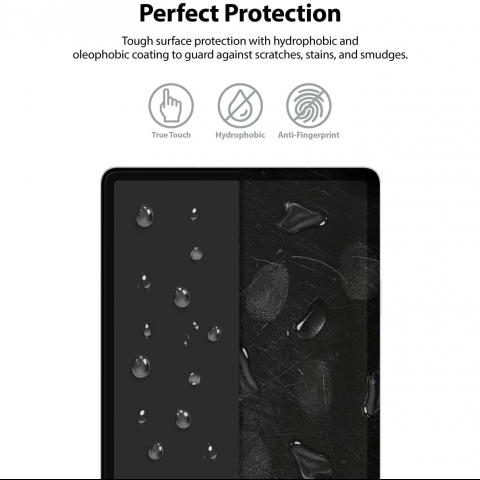 Rin gke Galaxy Tab S9 Plus Temperli Cam Ekran Koruyucu