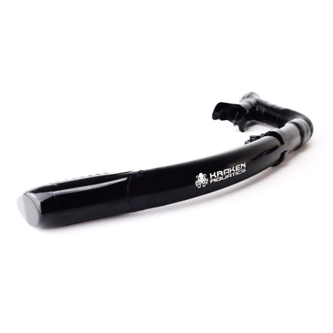Kraken Aquatics Dry Snorkel with Comfortable Silicone Mouthpiece