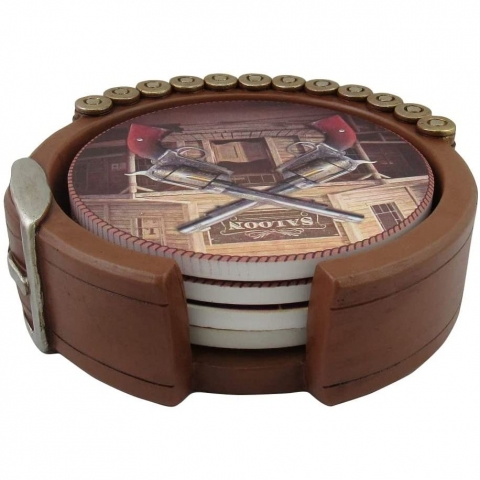 DWK Seramik Bardak Altl (Cowboy, 4 Adet)
