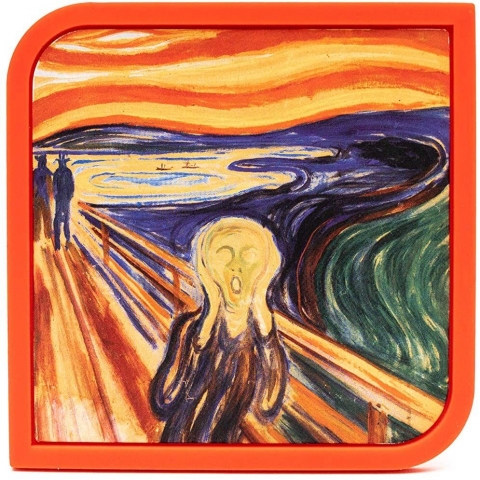 MODGY Silikon Bardak Altl (The Scream, 4 Adet)