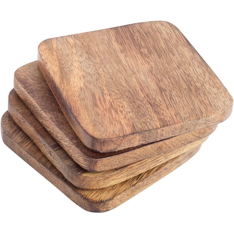 Home Essentials Ahap Bardak Altl(Koyu Kahve, 4 Adet)