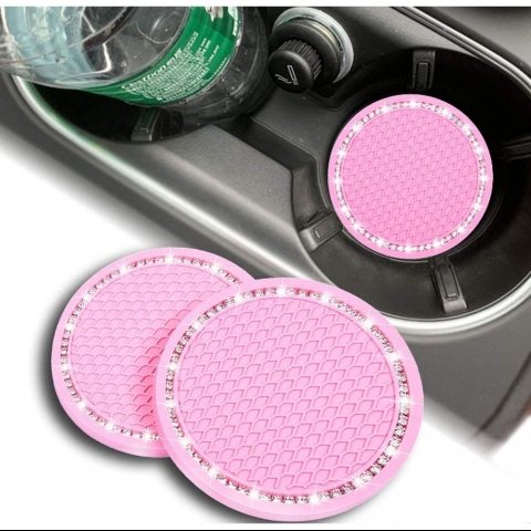 MEA Silikon Bardak Altl��� (Pembe, 2 Adet)
