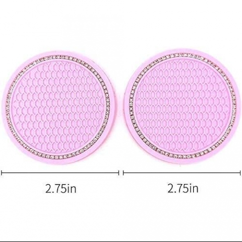 MEA Silikon Bardak Altl��� (Pembe, 2 Adet)