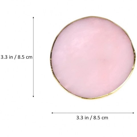 SUPVOX Dekoratif Bardak Altl (Pembe, 4 Adet)