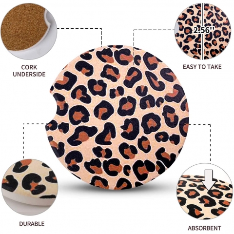 SKENOY Ara i Bardak Altl (Leopard, 2 Adet)