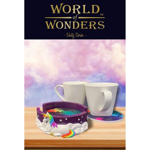 World of Wonders Gifts Mantar Bardak Altl(ok Renkli, 4 Adet)