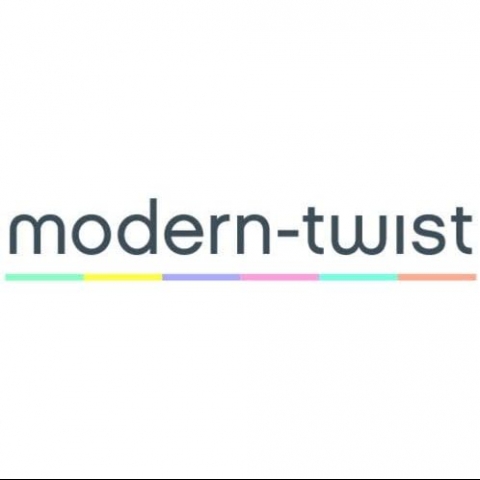 MODERN-TWIST Silikon Bardak Altl (Pembe, 4 Adet)
