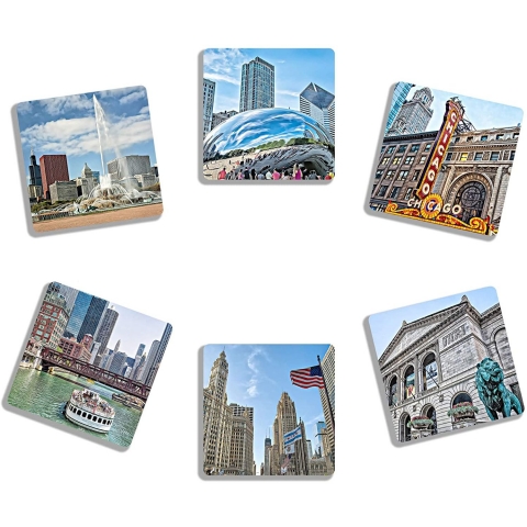 EXIT82ART Silikon Bardak Altl(Chicago, 6 Adet)