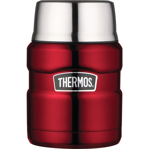 THERMOS Paslanmaz elik Yemek Termosu(470ml, Cranberry)