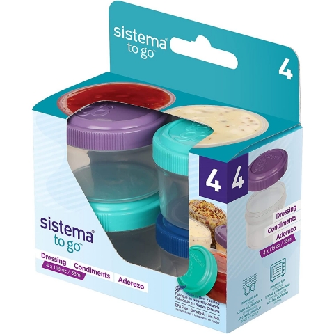 Sistema To Go Beslenme Kutusu (4 Adet)