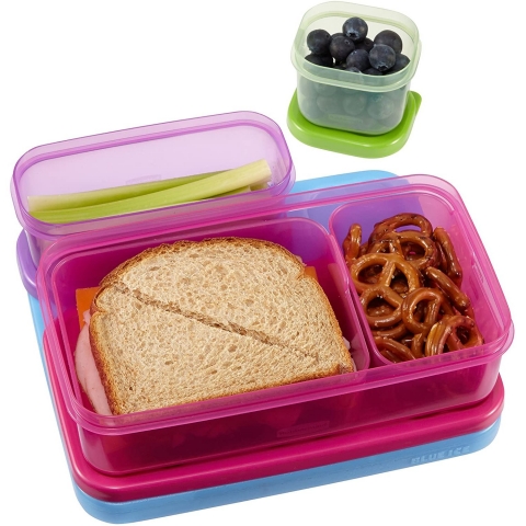 Rubbermaid LunchBlox Blmeli Beslenme Kutusu (Renkli)