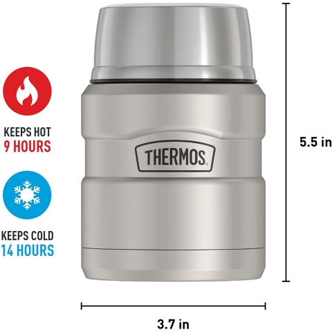 THERMOS Paslanmaz elik Yemek Termosu(470ml, Gm)