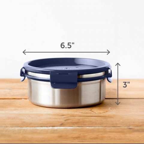 LunchBots Bowl Paslanmaz elik Beslenme Kutusu 
