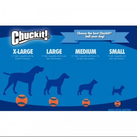 Chuckit! Kpek Oyun Topu (Small)