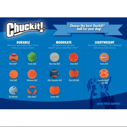 Chuckit! Kpek Oyun Topu (Small)