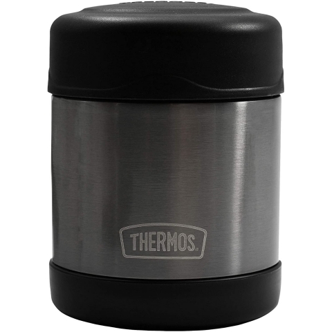 THERMOS Paslanmaz elik Yemek Termosu(295ml, Koyu Gri)