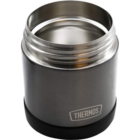 THERMOS Paslanmaz elik Yemek Termosu(295ml, Koyu Gri)