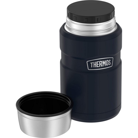 THERMOS Paslanmaz elik Yemek Termosu(700ml, Lacivert)