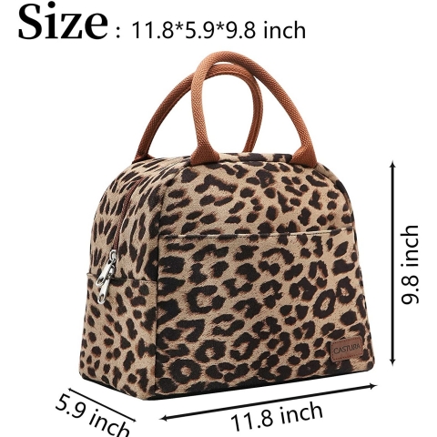 LUSOO Termal Mini Beslenme antas (Leopar)