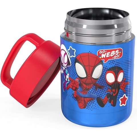 Zak Designs Yaltml Yemek Termosu (350ml, Spiderman)