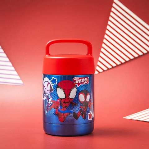 Zak Designs Yaltml Yemek Termosu (350ml, Spiderman)