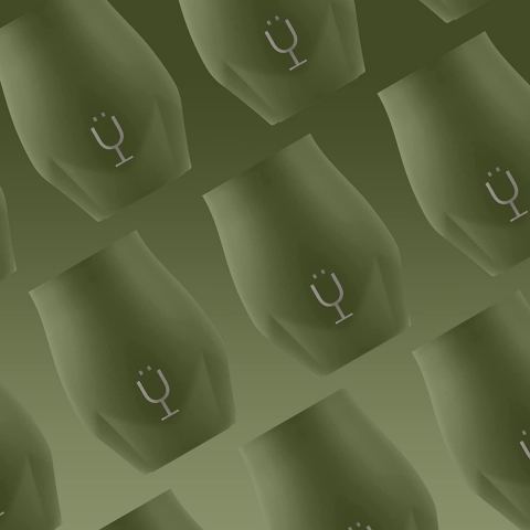 BrMate NOS'R Paslanmaz �elik Viski Barda�� Termosu (Green, 200ml)