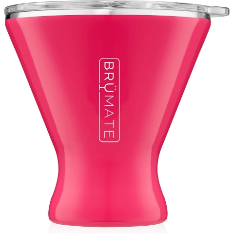 BrMate Paslanmaz �elik Martini ��in Termos (Pink, 295ml)