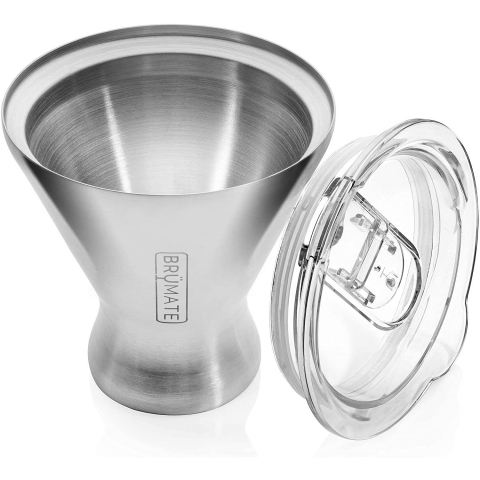BrMate Paslanmaz �elik Martini ��in Termos (Blush, 295ml)