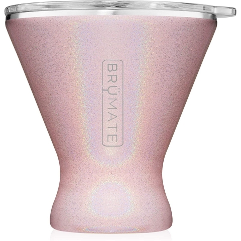 BrMate Paslanmaz �elik Martini ��in Termos (Blush, 295ml)
