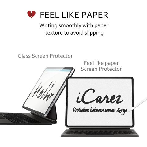 iCarez iPad Pro Paper Like Ekran Koruyucu Film (11 in)(2 Adet)