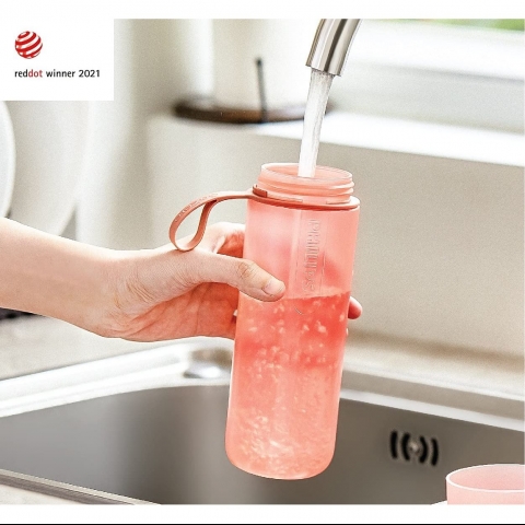 Philips Water GoZero BPA-Free Su Artmal Matara (Pembe, 590ml)